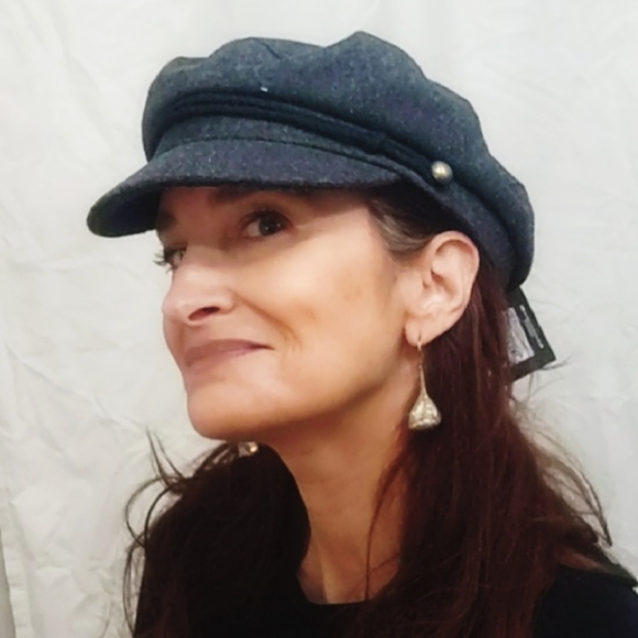 Vintage Sterling Silver Long Drop Earrings - Picture 6 of 6